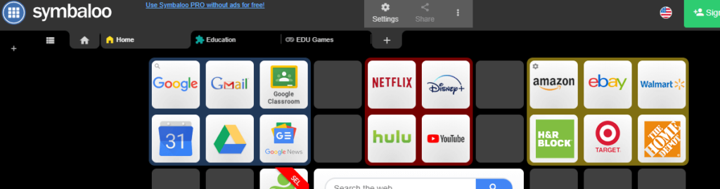 Symbaloo Homepage - 10 of 15 igHome alternatives