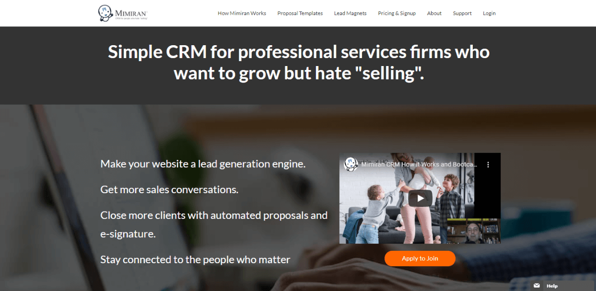 Mimiran - Best CRM Software for Small Businesses