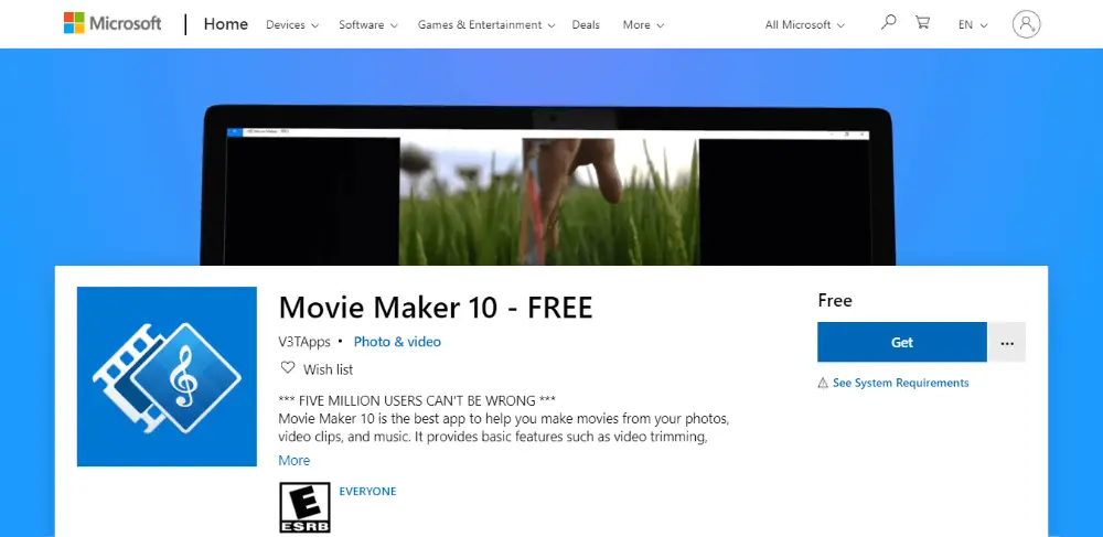 free simple movie maker software
