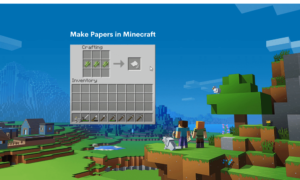 How to Make Papers in Minecraft