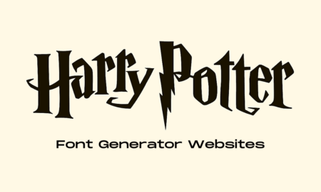 Harry Potter Font Generator Websites