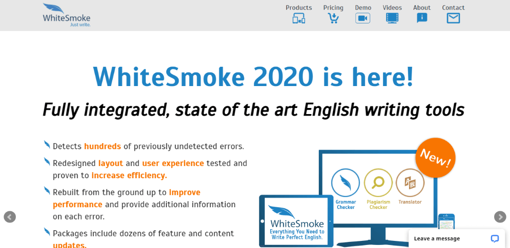 WhiteSmoke - Grammarly Alternatives