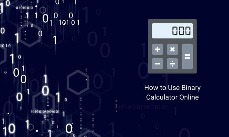 How to Use Binary Calculator Online - Solution Suggest