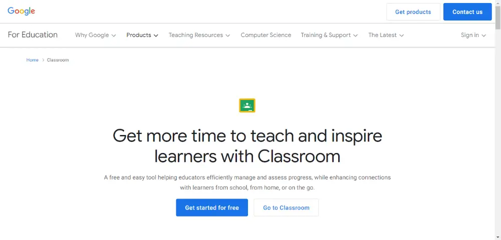 Classroom by Google - Moodle Alternatives