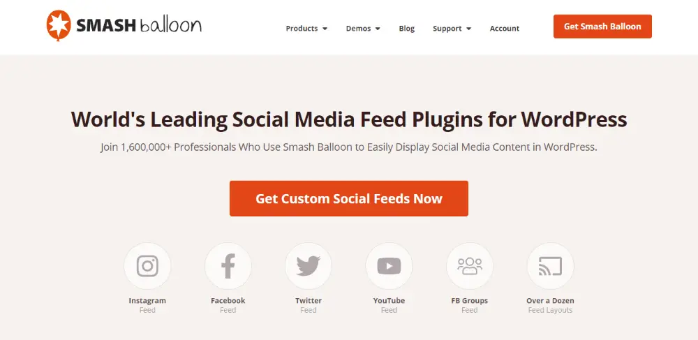 Smash Balloon - Elfsight Alternatives Social Media Aggregator Tools