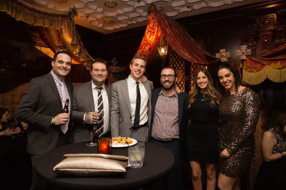 Brafton's annual holiday party in Chicago