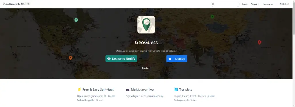 GeoGuess - GeoGuessr Alternatives