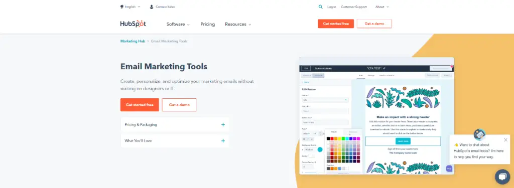 HubSpot - Free Email Automation Tools