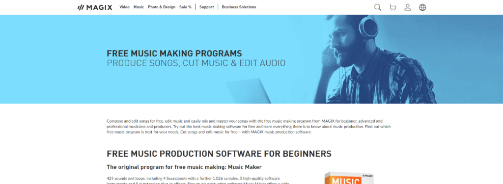 Magix Music Maker - Free Beat Making Software