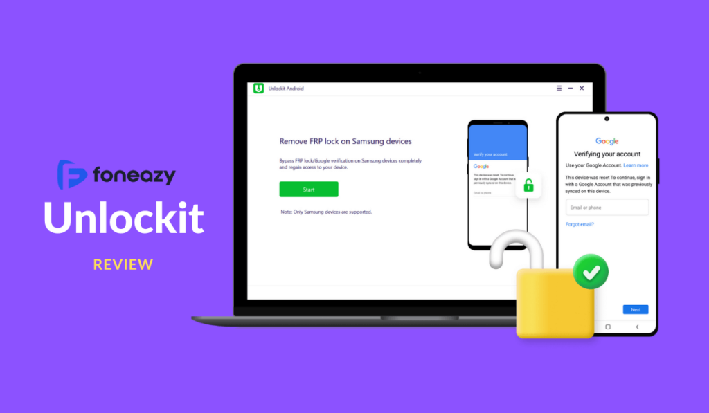 Foneazy Unlockit Review: Bypass FRP Lock on Samsung Phones
