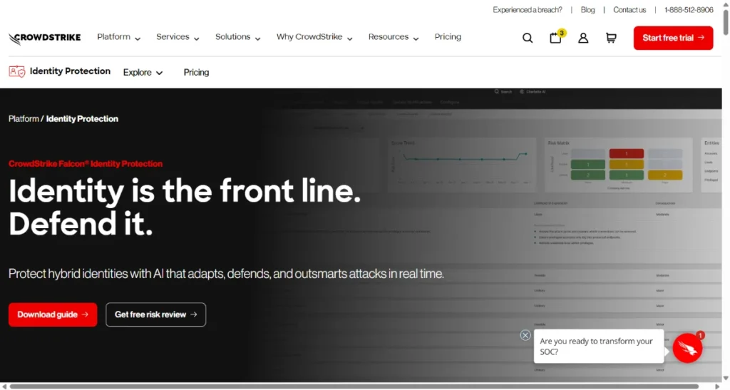 CrowdStrike Falcon Identity Protection
