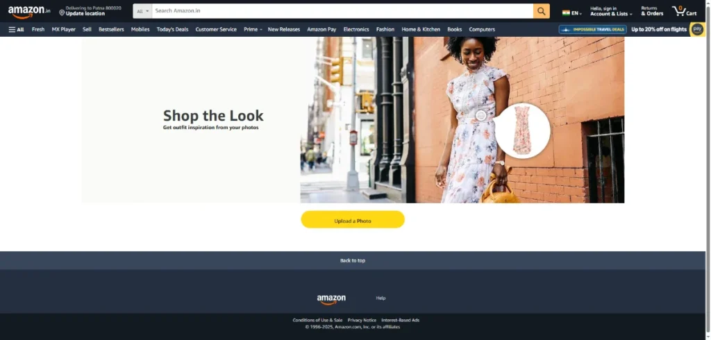 Amazon StyleSnap — AI-Based Visual Product Search for Shoppers