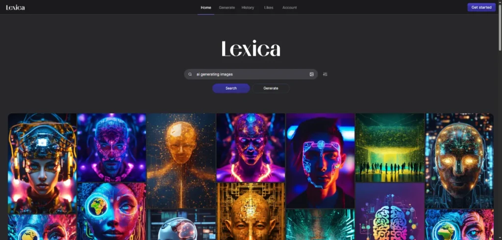 Lexica (For AI-Generated Images) — Useful for Understanding or Matching AI Visuals